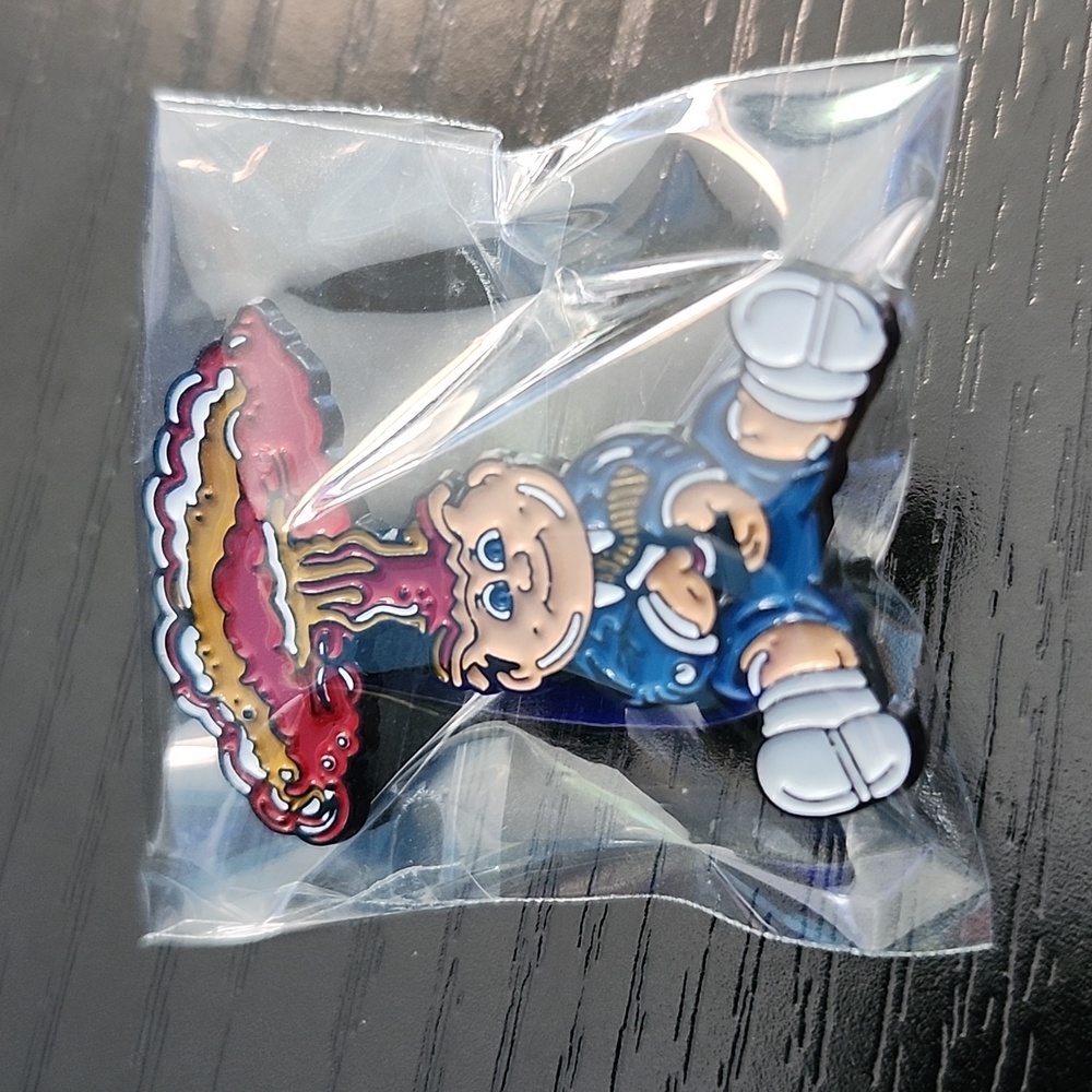 Retro Garbage Pail Kids Enamel Pin - Picture 3 of 4